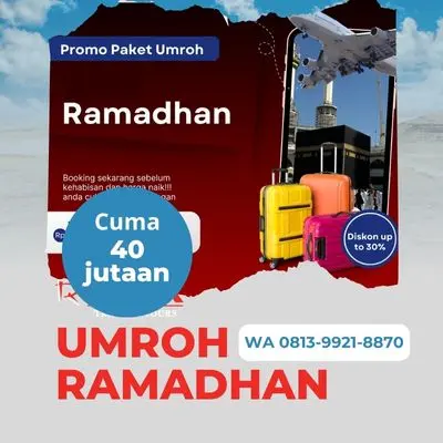 Umroh Ketika Ramadhan Bersama Razek Travel Paket Promo Ciparay