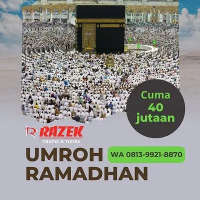 Umroh Ketika Ramadhan Bersama Razek Travel Paket Promo Majalengka
