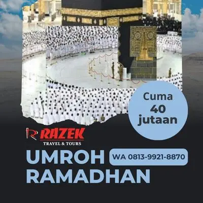 Biaya Umroh Bulan Ramadhan 2024 Harga Promo Senen Jakarta Pusat Razek Travel